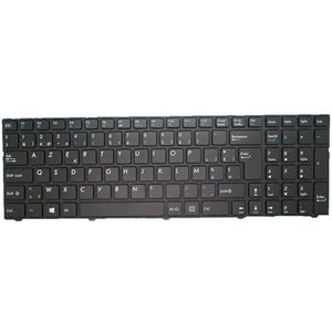 Laptoptoetsenbord voor MEDION voor AKOYA E6431 MD60135 MD60112 MD60555 MD60554 MD60109 MSN30020922 30020924 Zwart met frame Nordic NE(Belgium BE)