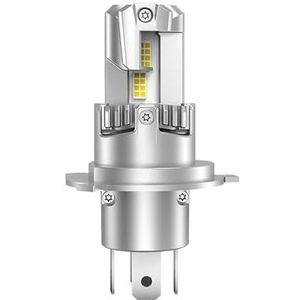 LESANGBAIHUODIAN Geschikt for Canbus H4 LED-koplamplampen 110W hoge dimlicht 30000LM autoverlichting 16 stuks 3570 CSP-chips Turbo LED-diodelampen 12V 6000K(1 Piece)