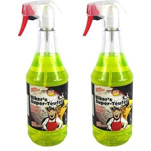 TUGA Biker's Super-Teufel intensieve reiniger motorreiniger geel 2 x 1 l 1 liter