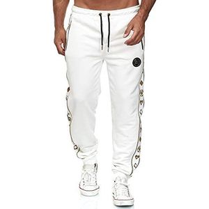 Redbridge Heren joggingbroek joggingbroek joggingbroek sweatpants RLogo Premium, wit, L