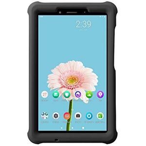 Case Geschikt for Lenovo Tab M7 7.0 ""Kids Silicone Cover Tablet Schokbestendig Duurzame schaal (Color : Black, Size : Tab M7 TB-7305)