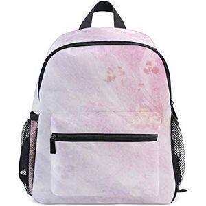BALII roze marmer peuter rugzak boek tas school rugzak voor meisje jongen kinderen