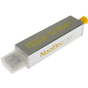 NooElec NESDR SMArt XTR SDR - Premium RTL-SDR met uitgebreid tuningbereik, aluminium behuizing, 0,5 PPM TCXO, SMA-ingang. RTL2832U & E4000-gebaseerde software gedefinieerde radio