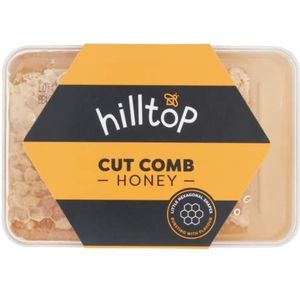Hilltop Honey Cut kam Honey Slab 400 g (bestel 12 voor trade buiten)