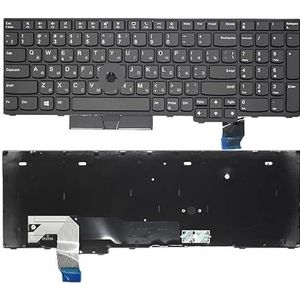 Russisch toetsenbord met achtergrondverlichting voor Thinkpad L15 Gen1 Gen2 T15P P15V GEN1/2 5N20W68226 5N20W68316 5N20W68244 5N20W68233(RU With Hole)