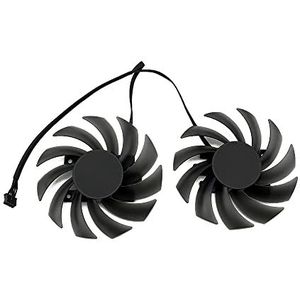RTX2060 GTX1660 Koelventilator voor Inno3D voor GeForce RTX 2060 1660 Super Twin X2 85MM 4PIN CF-12915S 0.35A GPU-VENTILATOREN(2-Fan)