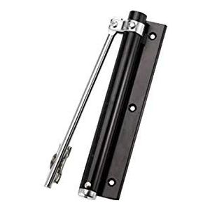 deurdranger, Automatische deursluiters, onzichtbare deurveren, gebufferde, automatische deursluitscharnieren(Beige)