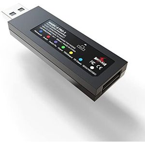 MAYFLASH Magic-S Pro 2 draadloze Bluetooth-USB-adapter voor PS4, Switch, MacOS, Windows, Raspberry Pi, compatibel met Xbox Series X & S Controller, Xbox One Bluetooth, PS5-controller en meer