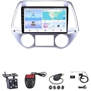 9 Inch Android Auto Radio Multimidia Speler Voor Hyundai I20 2012-2014 GPS Navigatie WIFI Bluetooth Carplay Android Auto Stereo Radio GPS(4G+WIFI 8G+128G B)