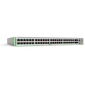 Allied Telesis AT-GS980M/52PS-50 Managed L3 Gigabit Ethernet (10/100/1000) Power over Ethernet (PoE) Grijs