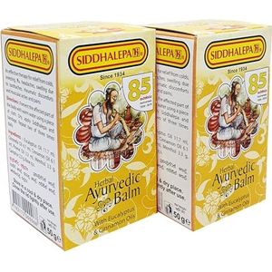 Siddhalepa® Ayurveda Ayurvedische kruidenbalsem Pijn (50g) voor verkoudheid, griep en hoofdpijn