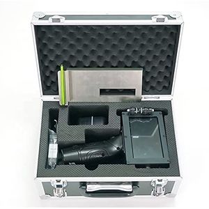 Handbediende Printer, Handheld Inkjet-printer 12.7mm Mobiele Draagbare Hand Jet Handheld Inkjet Coder Solvent Ink Printer Altijd Afdrukken(1 SET without INK)