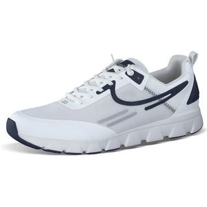 tenhaag Low-Top sneakers voor heren, warm gevoerd, wit 037, 44 EU