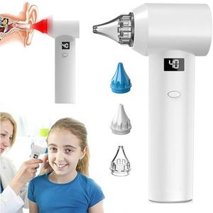 Oordroger met 3 oordopjes, oplaadbare oorwaterverwijderaar, kalmerende elektronische warmelucht-oorverzorgingsapparaat, voor zwemmen, douchen, baden, voorkomt bacteriegroei