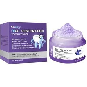 Whitening Tandpoeder For Een Stralende Glimlach - Tandvleesverzorging, Frisse Adem, Gaatjespreventie En Formule For Het Reinigen Van Tanden(2PCS)