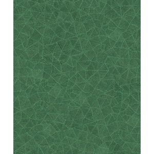 behang stippen groen 53 cm x 10.05 m - van Sanders & Sanders