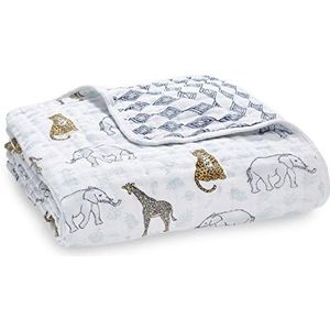 aden + anais 100% katoenen mousseline droomdeken, 120 x 120 cm, ideale pasgeboren kinderkamer en babydekens voor babymeisjes en jongens, beddengoed voor peuters en baby's, douche en registercadeau,