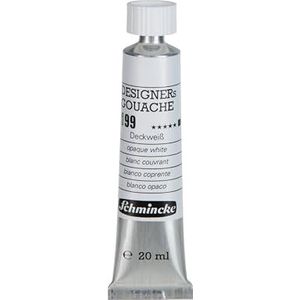 Schmincke HKS Designer ◊s Gouache kunstenaarsverf - 20 ml - dekwit