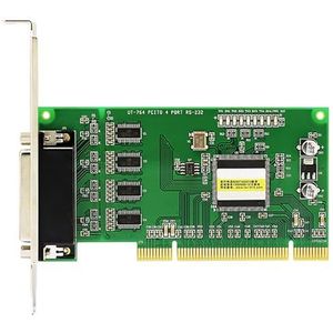 LMNCBVYA UT-764 PCI4 Serial Port Card - 4 Ports Industrial Grade RS232 Card for High-Speed Data Transfer