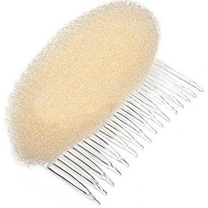 CareforYou® 1 ST Lady Girl Vrouwen BUMP IT UP Volume Inserts Do Bijenkorf haarstyler Insert Tool Haar Kam Haar schoonheid (Beige)
