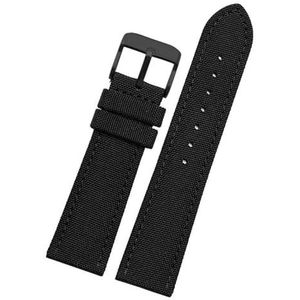 InOmak Nylon Horlogeband Riem 20/22/23mm Nato Horlogebanden, 24mm, Nylon