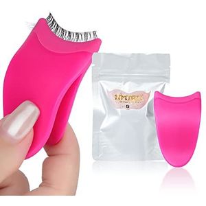 Cat Eye Valse Eeylashes Faux Mink Wimpers Wispy Cat Eye 6D Volume Russische Strip D Krul Dikke Gekruiste Zachte Nep Wimpers 7 paar Pack [B, ]