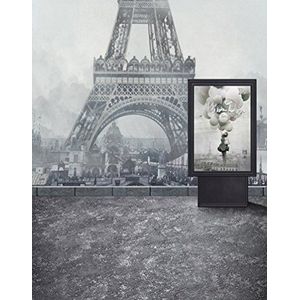 A.Monamour Parijs Landschap Eiffeltoren Arc de Triomphe Gedrukt Fotografie Achtergronden Vinyl 5x7ft Muurschildering