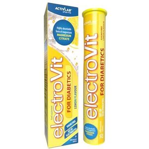 Activlab - ElectroVit - Voedingssupplement - Citroen - 20 Bruistabletten