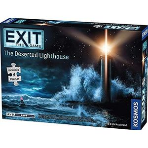 Thames & Kosmos - EXIT: The Deserted Lighthouse Jigsaw Puzzle – Level: 4/5 - Unique Escape Room Game - 1–4 Players - Puzzle Solving Strategy Board Games for Adults & Kids, Ages 12+ - 692878