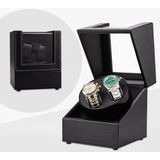 Olvy Watchwinder voor 2 Horloges, Dubbele Watchwinder, Horloge Opwinder, Watch Winder, Horlogebox
