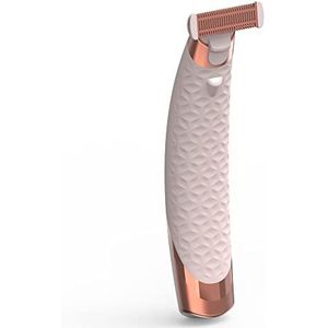 Flawless Nu Scheerapparaat, Oplaadbaar Elektrisch Scheerapparaat voor Vrouwen, Hypoallergene 18K vergulde kop