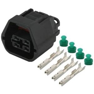 XIOKLM Auto 4pin Plug 7283-8740-30 7157-4604-80 Waterdichte Bedrading Elektrische Kabelboom Connector 7283-8740 Met Terminals(10pcs)