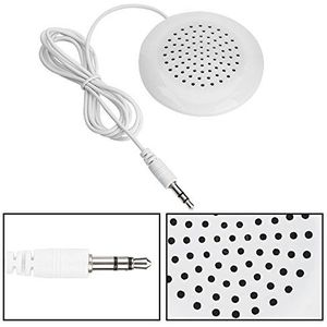 Bewinner DIY-kussenluidspreker draagbare 3,5 mm mini-kussenluidspreker voor MP3 MP4-spelers iPod mini-stereoluidsprekers voor mobiele telefoons MP3 CD draagbare luidsprekers voor MP3-spelers