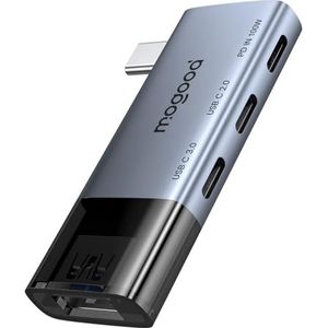 MOGOOD USB C Hub, Type C Multiport Adapter met 100W PD, USB C Splitter voor Laptop, Ondersteunt MacBook, Chromebook