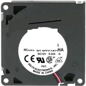 CPU-koelventilator voor Delta BFB0512HHA 5CM 5010 12V 0,24A ventilatorkoeling 50 * 50 * 10 mm(3-wire)