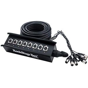 RockCable RCL30945 RockStage Box - Stage Cable 32/8, XLR Mannelijk en Vrouwelijk, 50 m