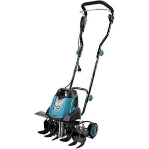 Könner & Söhnen KS 1500 T E Elektrische grondhak, 23 cm stalen frezen, 40 cm werkbreedte, 23 cm werkdiepte, 1500 W, 230 V, tuinfrees voor tuinperken, bloem- en tuinbedden