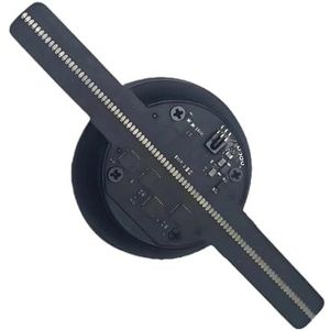 5,5 inch/14 cm 3D-hologramventilator, 128 LED-kralen holografische projector, HD-scherm zonder flikkering Festivalreclamedisplay