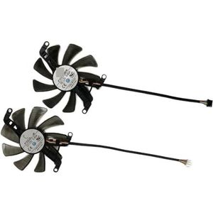 1 set grafische kaartventilator, FY09015M12LPA TH9215S2H-PAA01, voor EMTEK voor RTX 3060 Ti voor STORM X voor Dual OC D6 8GB, Video VGA GPU(2 Plugs FY09015M)