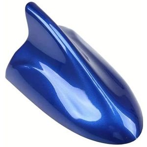 Audio- & videoantennes voor auto Dakhaaienvin Decoratieve Antenne Afdekking Sticker Vezelstijl Geschikt voor BMW Geschikt voor Honda Geschikt voor Toyota Antenne Auto-antenne(Blue)