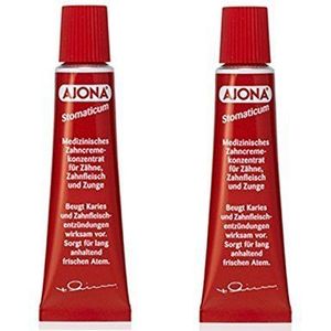 LEAPOA Ajona Stomatikum Tandpasta 25Ml (Pack van 2)