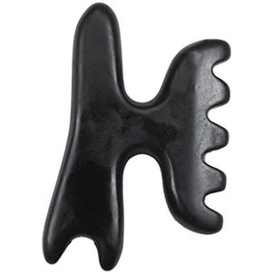 Gua Sha Gezicht Lichaam Massage Tools Unieke 9-Edge Gua Sha Bian Stenen Gua Sha Steen Met Ridges Gua Sha Scraping Massage Tool 1 Stuk (Kleur: Stijl 4)