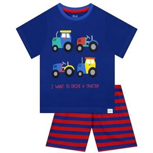 Harry Bear Jongens Pyjama's Trekkers Blauw 104