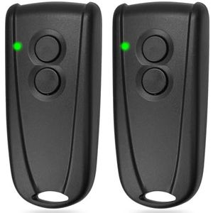 Afstandsbediening voor Hörmann Ecostar RSE2, RSC2, RSZ1, 2 stuks