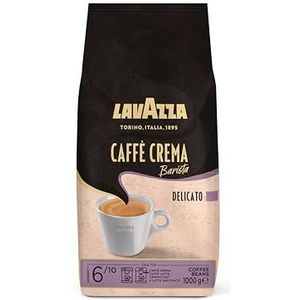 Lavazza Caffè Crema Barista Delicato, verpakking van 1 kg, Arabica en Robuusta, gemiddelde rooster​