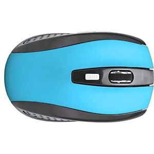 Mini Draadloze Muis 2,4 GHz 3 Niveaus DPI Verstelbare Matte Textuur Computeraccessoires (Blauw)