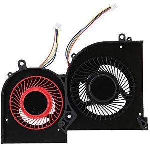 4 Pin Computer CPU Koelventilator, Dubbelzijdige CPU Koelventilator, DC5V 0.5A, snelle Heatsink voor GS65 GS65VR MS-16Q2 GPU