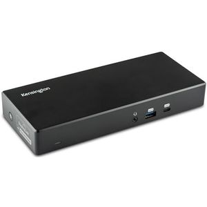Kensington SD4780P USB-C en Thunderbolt 3/4 dockingstation voor Windows, MacBooks, Surface en Chromebooks – Dual 4K-video, 100 W PD (K33620NA)