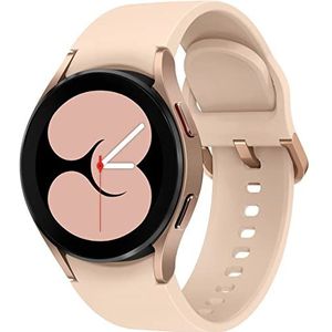 Samsung Galaxy Watch4 ronde LTE-smartwatch, draagbaar besturingssysteem, roterende rand, pashorloge, fitnesstracker, 40 mm, goud