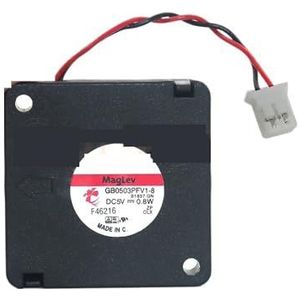 GB0503PFV1-8 5V 0,8W 2-draads ventilator 3010 Ventilator 3cm 30 * 30 * 10mm 30mm